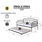 Lit de repos polyvalent et élégant avec option couchage supplémentaire pour plus de confort