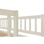 Lit superposé polyvalent avec escalier, rangement supplémentaire et caractéristiques de sécurité