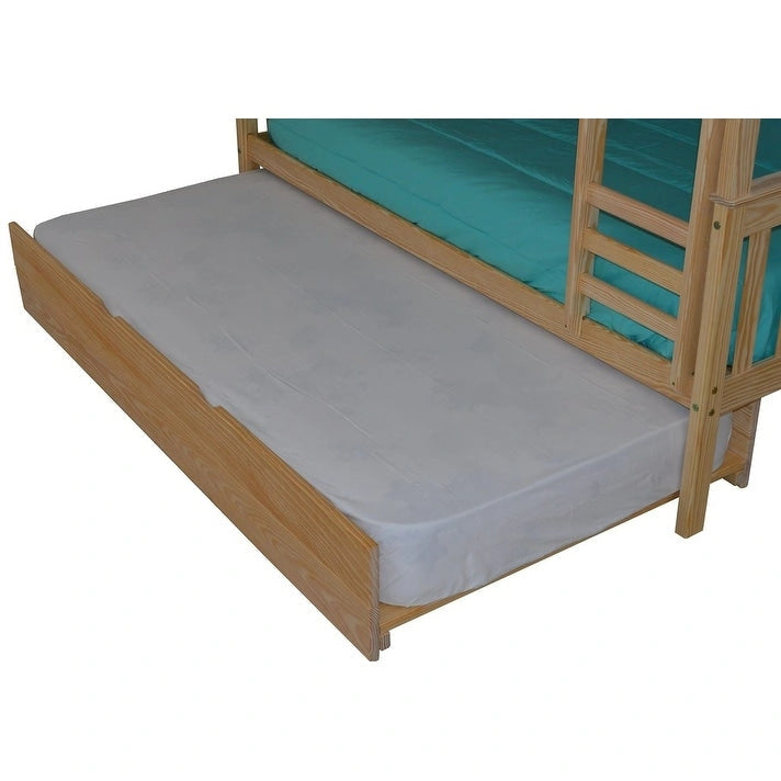 Lit gigogne en pin (taille standard)