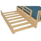 Lit gigogne en pin (taille standard)