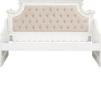 Lit de repos double blanc antique Magnolia Manor sans tiroir-lit