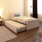Lit gigogne double pour enfants – Bois massif